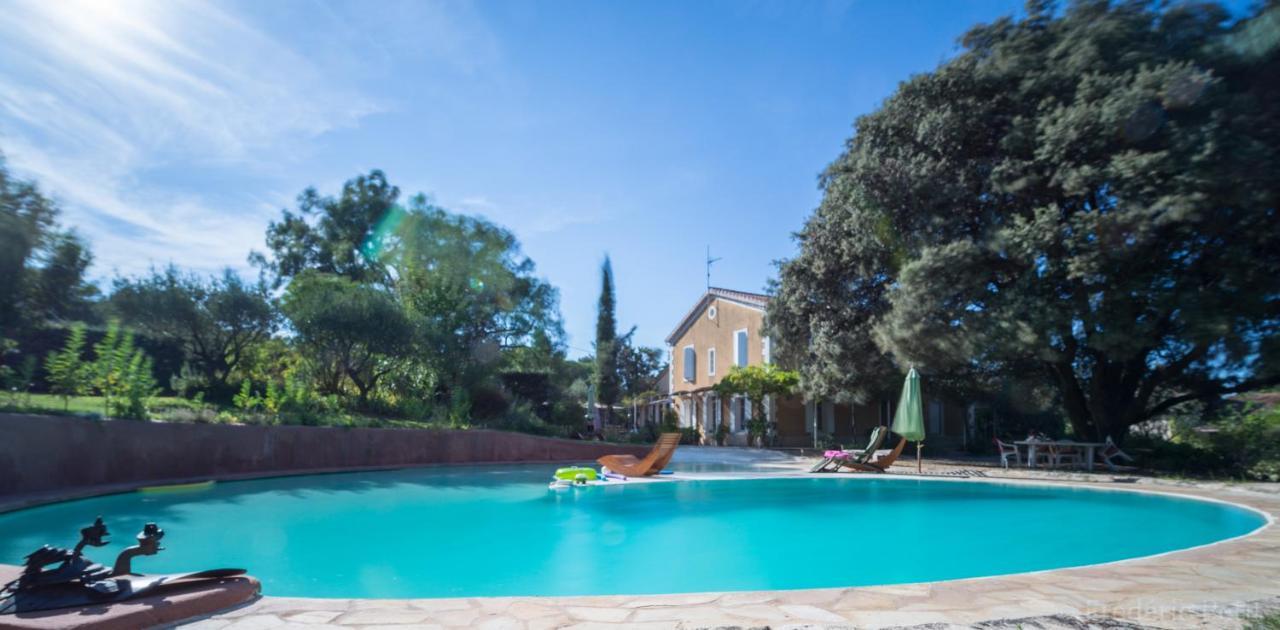 Le Fer En Ceze Bed & Breakfast Sabran Dış mekan fotoğraf